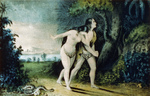 Adam and Eve Leaving Paradise