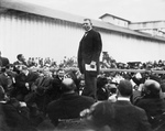 Booker T Washington on a Stage