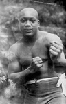 Jack Johnson With Fists Up