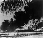 Explosion During the Attack on Pearl Harbor