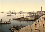 Hohenzollern in Venice Harbor, Venice, Italy
