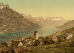 Village of Obstalden, Switzerland