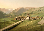 Village of of Realp near Furka Pass, Switzerland