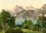 Mountains Near Lake Lucerne, Switzerland