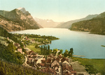 Wallenstadt Lake and Aliver Mountains, Switzerland