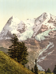 Eiger and Monch Mountains in the Swiss Alps