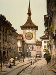 Street Scene in Berne Switzerland
