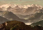 Bernese Alps in Switzerland
