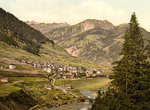 St. Gotthard Railway in Airolo, Switzerland