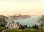Hotel de Caux and Geneva Lake