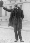 Eugene Victor Debs Waving His Hat