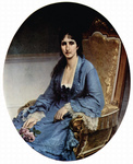 Photo of Antonietta Negroni Prati Morosini Seated in a Chair
