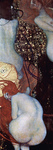 Photo of a Nude Women, Titled Goldfish by Gustav Klimt