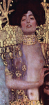 Photo of a Nude Woman With Sheer Cloth and Gold Embellishments, Judith by Gustav Klimt