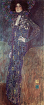 Photo of a Portrait of Emilie Floge by Gustav Klimt