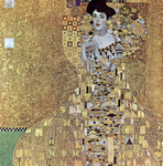 Photo of a Portrait of Adele Bloch-Bauer I by Gustav Klimt