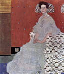 Photo of a Portrait of Fritza Riedler by Gustav Klimt
