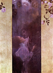 Photo of Lovers Embracing About to Engage in a Passionate Kiss by Gustav Klimt