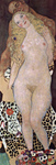 Photo of Adam and Eve by Gustav Klimt