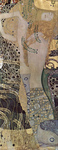Photo of Wasserschlangen, The Hydra, Watersnakes or Water Serpents I by Gustav Klimt