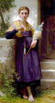 Photo of The Spinner by William-Adolphe Bouguereau