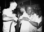 Togo Man Getting a Smallpox Vaccination